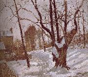 Camille Pissarro Road Vehe s peaceful road oil painting